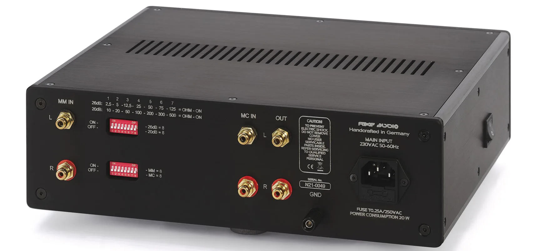 Rike Audio Phono pre Natalija MM/MC - Afbeelding 2